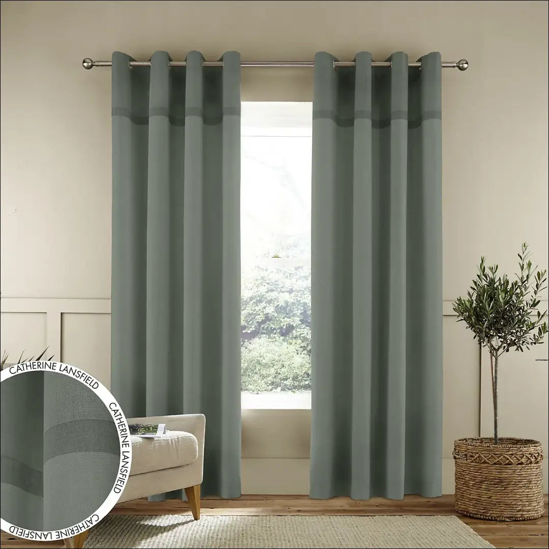 Užuolaidų komplektas (2vnt) DI10364 - €69 Save 50% 50-100, __label:Pristatymas 1-2 d.d., color-zalia,