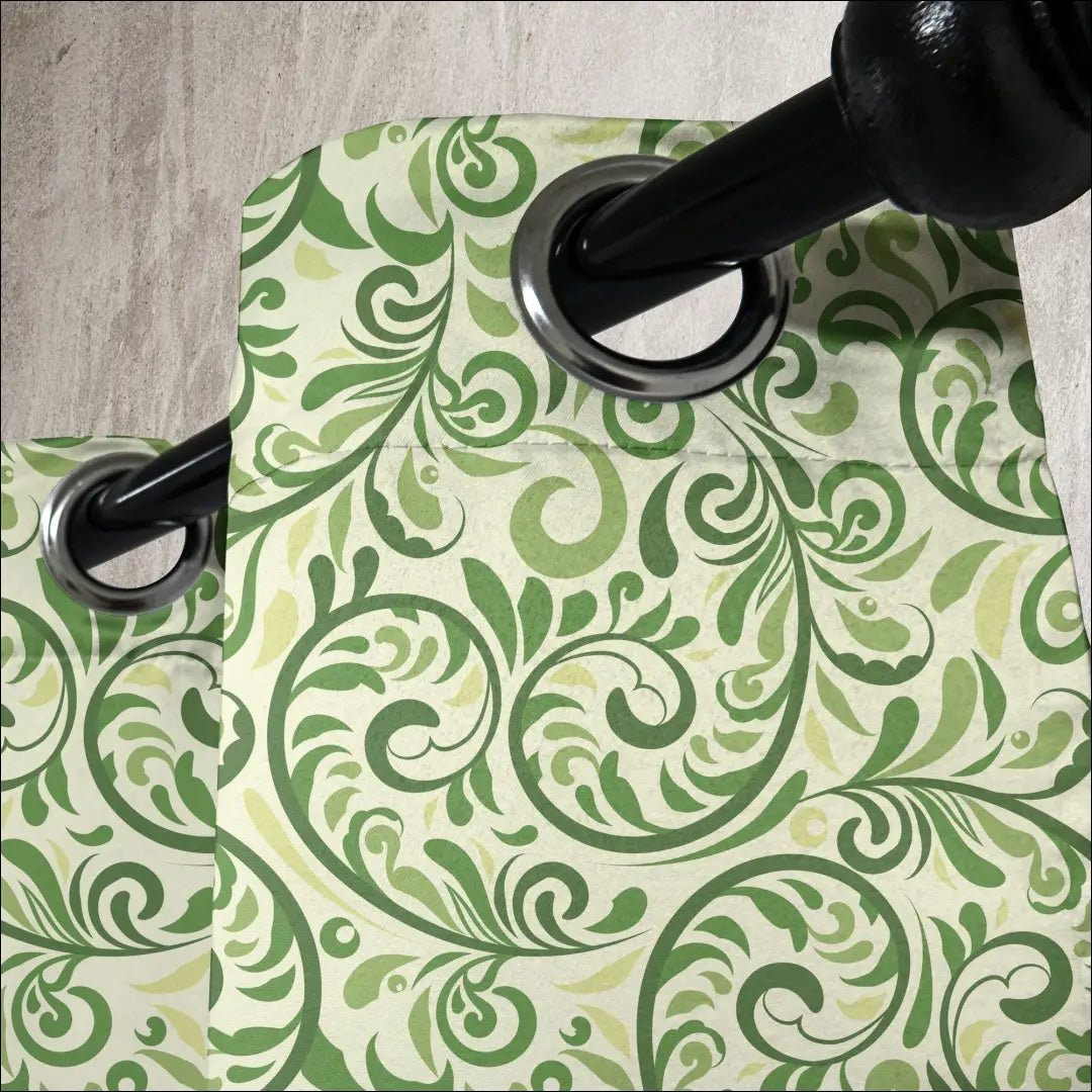 Užuolaidų komplektas (2vnt) DI11220 - €29 Save 50% 25-50, __label:Pristatymas 1-2 d.d., color-zalia,