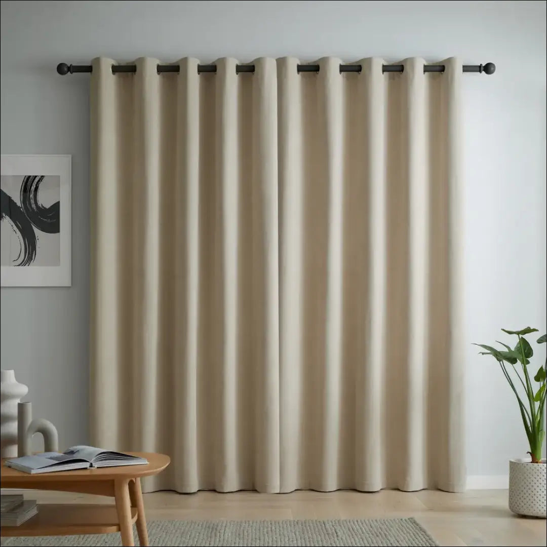 Užuolaidų komplektas (2vnt) DI11457 - €52 Save 50% 50-100, __label:Pristatymas 1-2 d.d., color-kremas,
