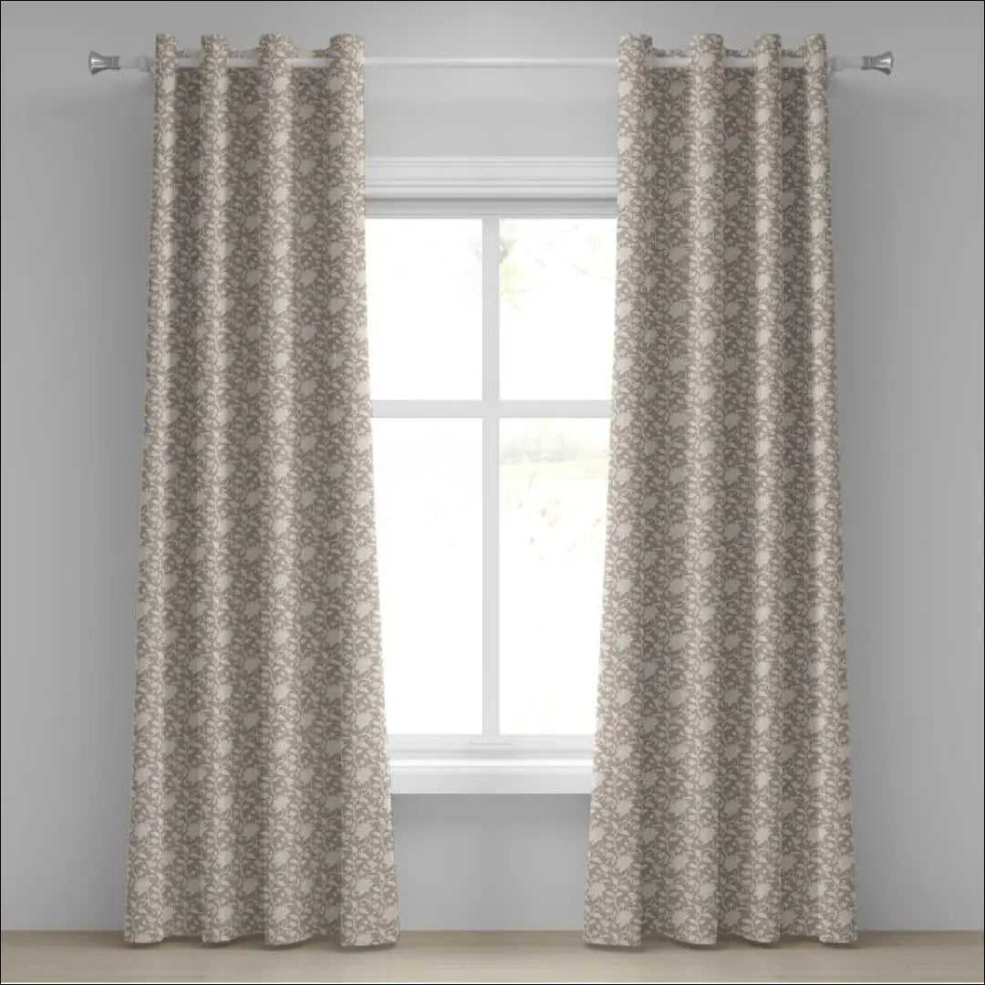 Užuolaidų komplektas (2vnt) DI11588 - €34 Save 50% 25-50, __label:Pristatymas 1-2 d.d., color-balta, color-smelio,
