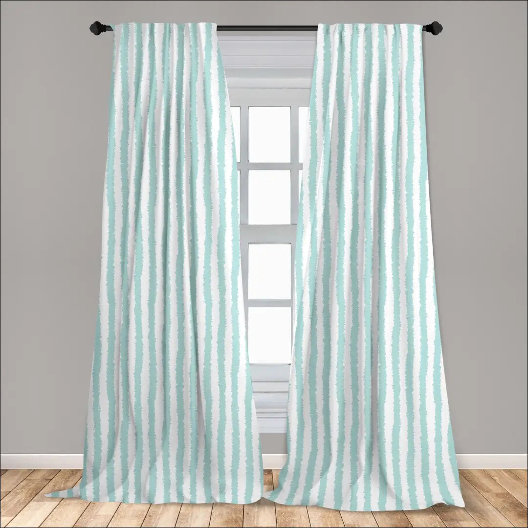 Užuolaidų komplektas (2vnt) DI11648 - €12 Save 50% __label:Pristatymas 1-2 d.d., color-balta, color-turkis,