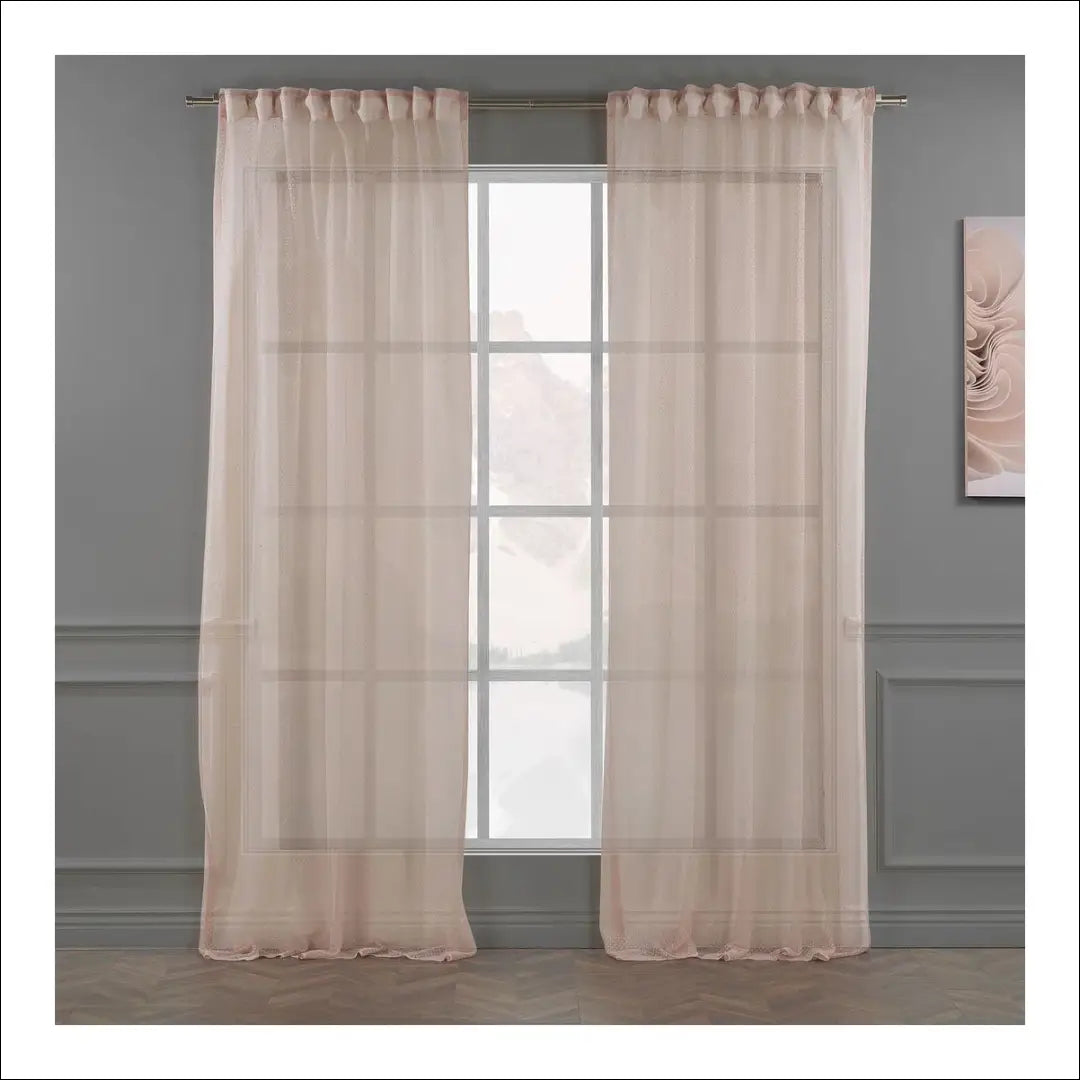 Užuolaidų komplektas (2vnt) DI11766 - €40 Save 50% 25-50, __label:Pristatymas 1-2 d.d., color-rozine,