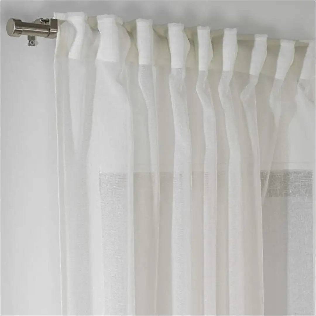 Užuolaidų komplektas (2vnt) DI11801 - €54 Save 50% 50-100, __label:Pristatymas 1-2 d.d., color-balta,
