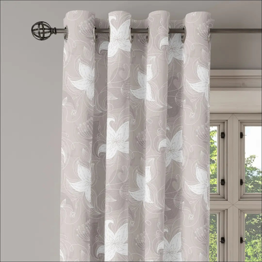 Užuolaidų komplektas (2vnt) DI11833 - €25 Save 50% 25-50, __label:Pristatymas 1-2 d.d., color-balta, color-smelio,