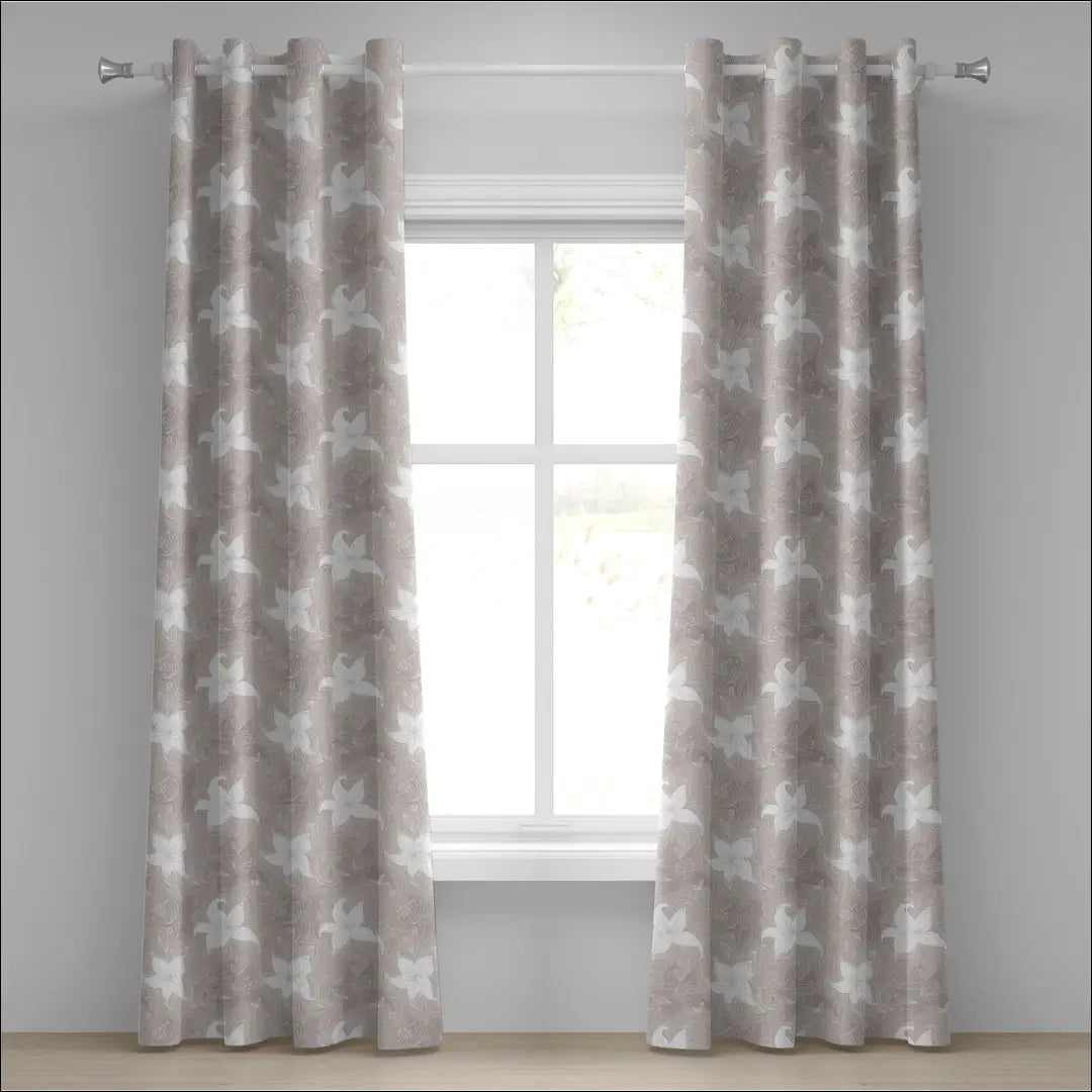 Užuolaidų komplektas (2vnt) DI11833 - €25 Save 50% 25-50, __label:Pristatymas 1-2 d.d., color-balta, color-smelio,
