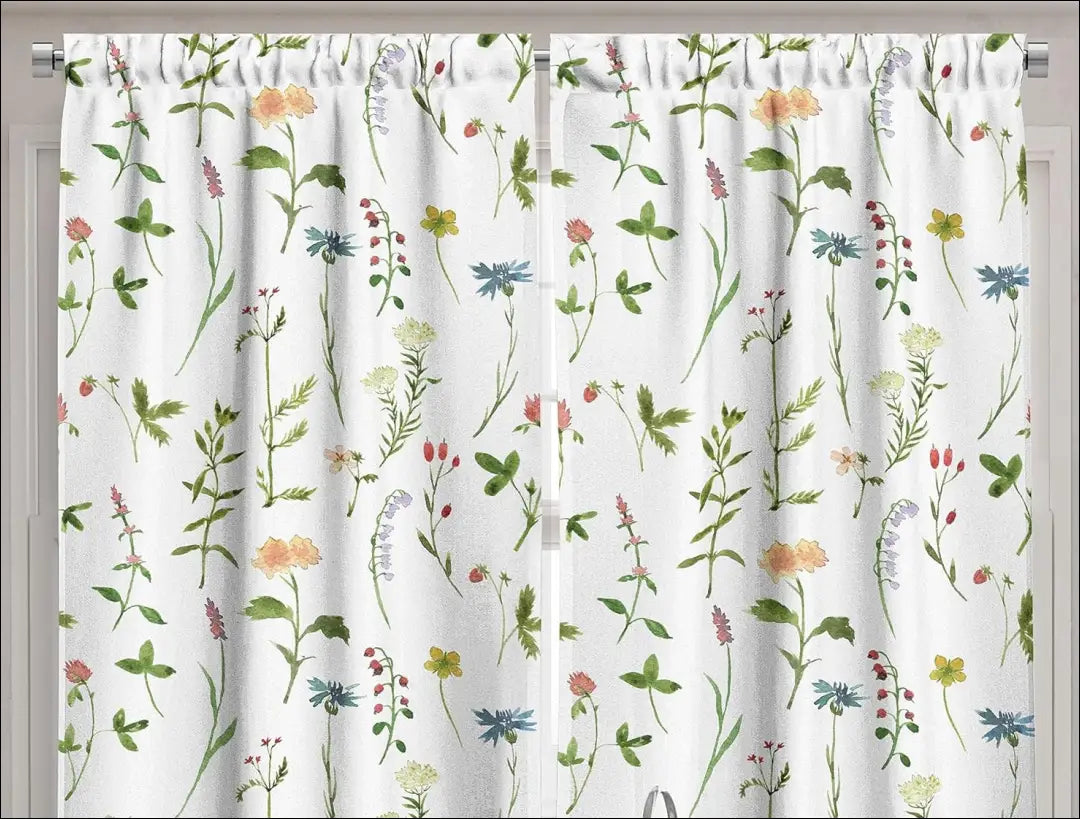 Užuolaidų komplektas (2vnt) DI11946 - €27 Save 50% 25-50, __label:Pristatymas 1-2 d.d., color-balta, color-marga,