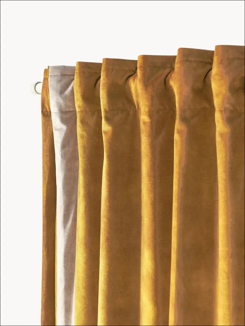 Užuolaidų komplektas (2vnt) DI6118 - €42 Save 65% 25-50, __label:Pristatymas 1-2 d.d., color-geltona, color-oranzine,