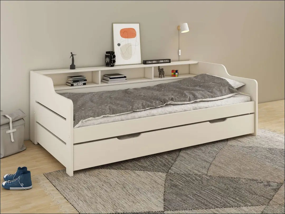 Vaikiška ištraukiama lova GI722 - €220 Save 50% __label:Pristatymas 1-2 d.d., color-balta, lovos-miegamojo,