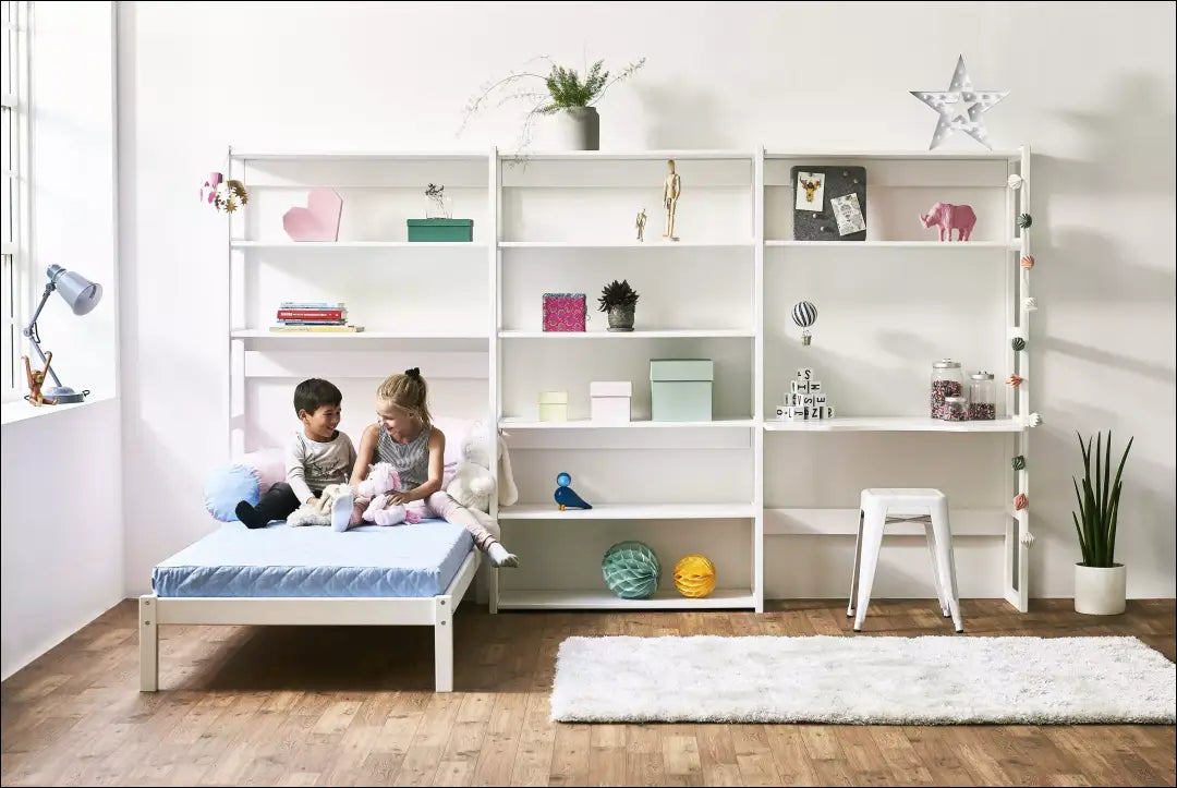 Vaikiška lovytė (70x160cm) GI538 - €82 Save 55% 50-100, __label:Pristatymas 1-2 d.d., color-balta, lovos-miegamojo,
