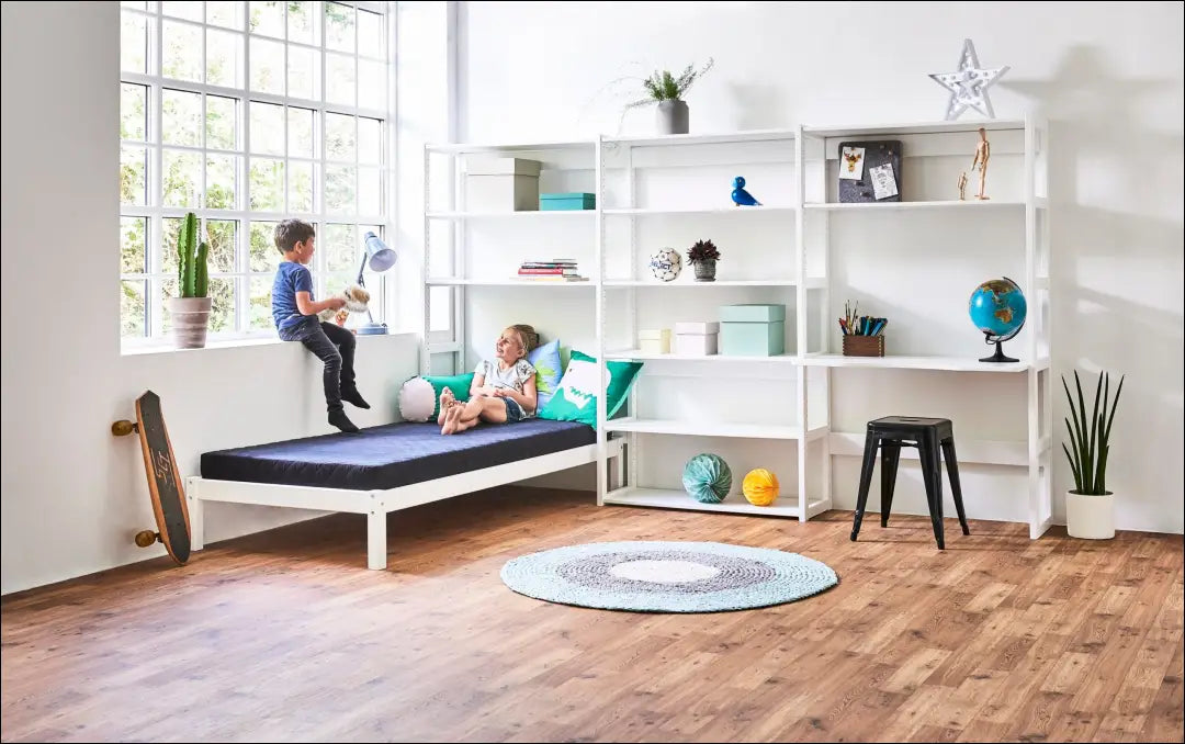 Vaikiška lovytė (70x160cm) GI538 - €82 Save 55% 50-100, __label:Pristatymas 1-2 d.d., color-balta, lovos-miegamojo,