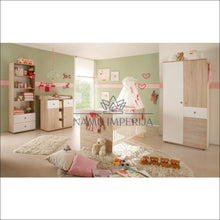 Įkelti vaizdą į galerijos rodinį, Vaikiška lovytė GI198 - €80 Save 65% 50-100, color-balta, color-ruda, lovos-miegamojo, material-mediena Balta
