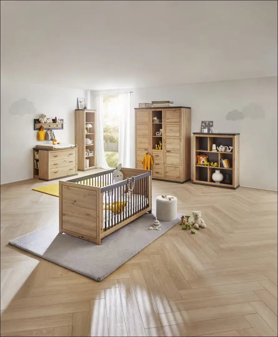 Vaikiška lovytė GI776 - €130 Save 50% 100-200, __label:Pristatymas 1-2 d.d., color-pilka, color-ruda, lovos-miegamojo
