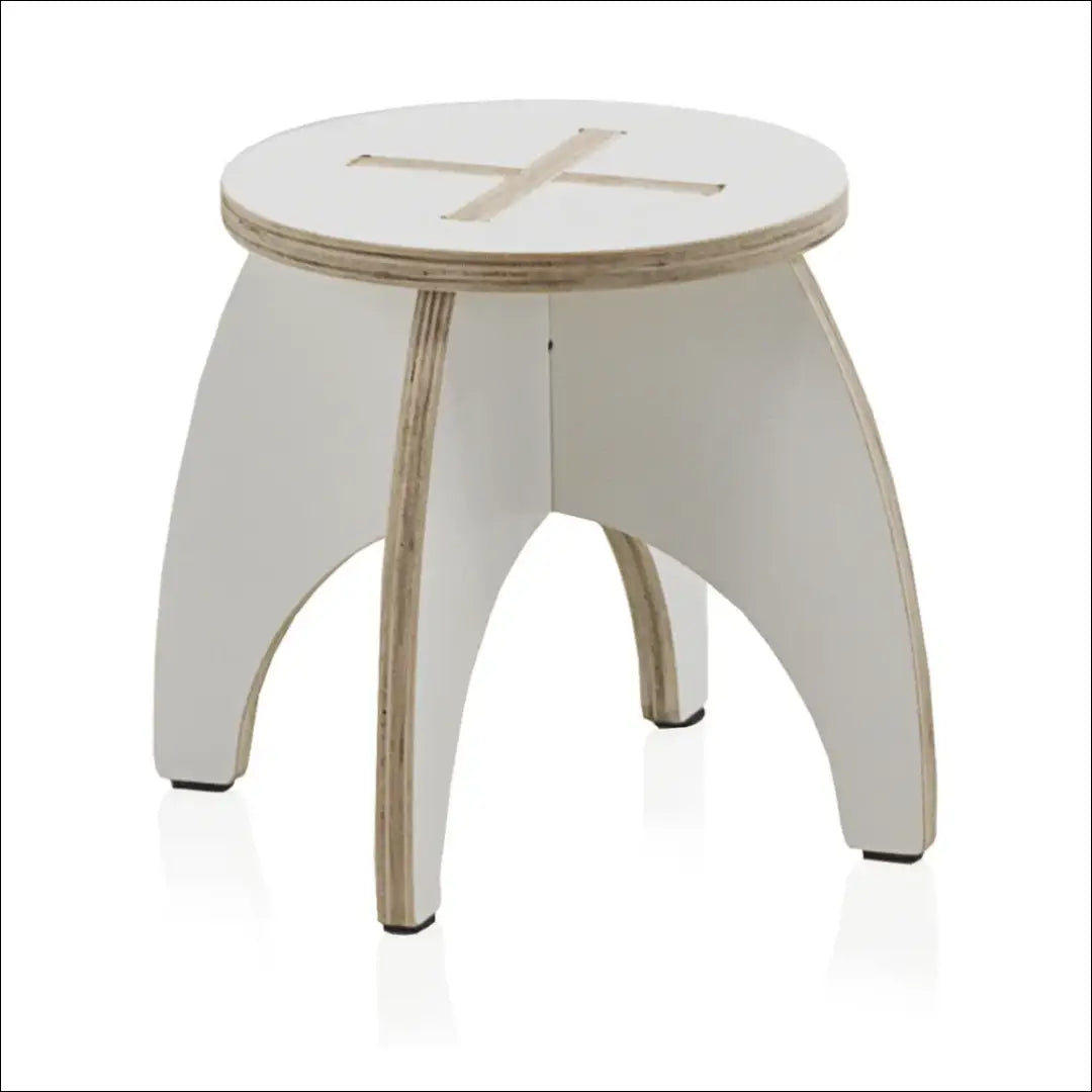 Vaikiška taburetė VI1020 - €23 Save 55% __label:Pristatymas 1-2 d.d., color-balta, kita, material-mediena, under-25 Iki