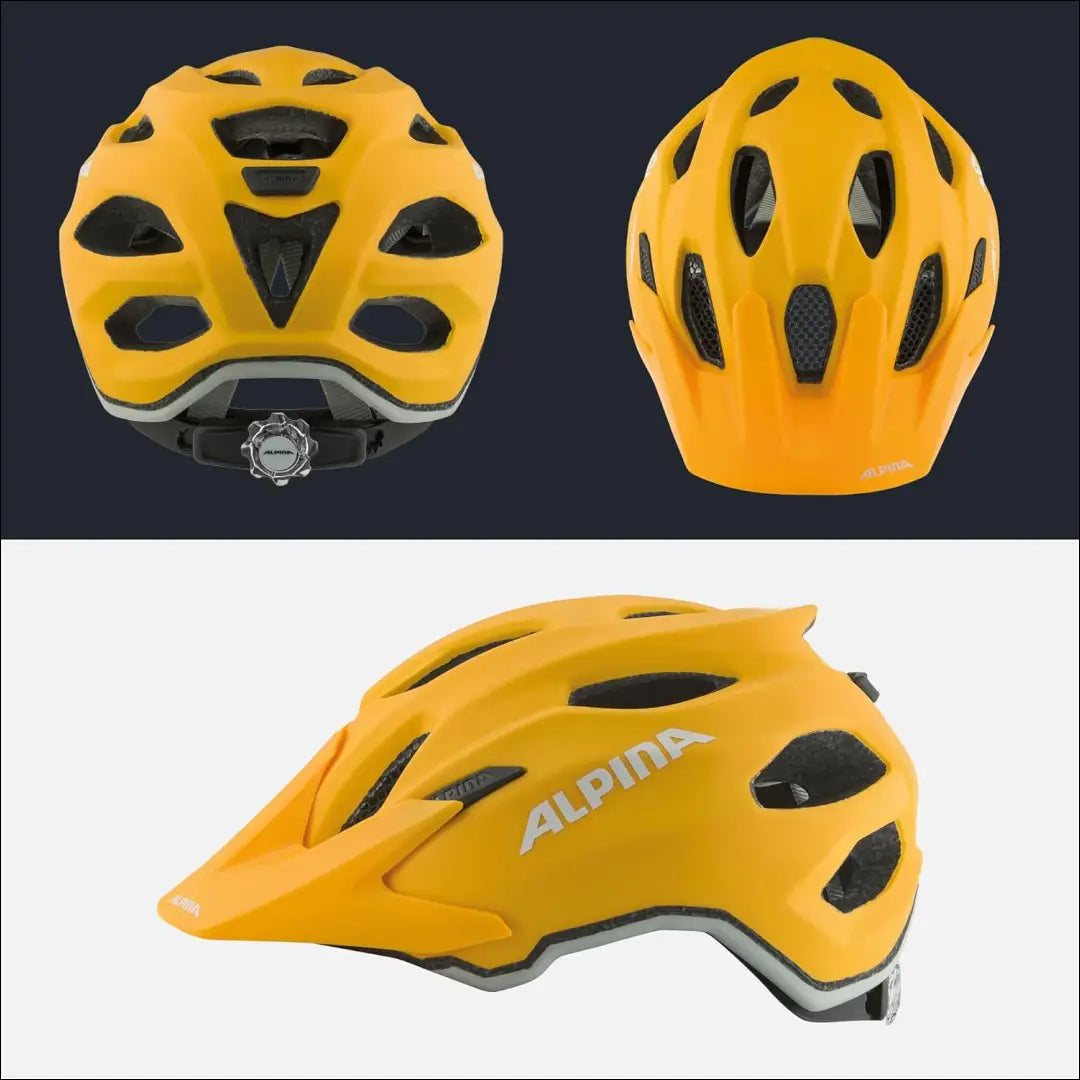 Vaikiškas dviračio šalmas “Alpina Carapax JR” SP056 - €35 Save 30% 25-50, __label:Pristatymas 1-2 d.d., color-geltona,