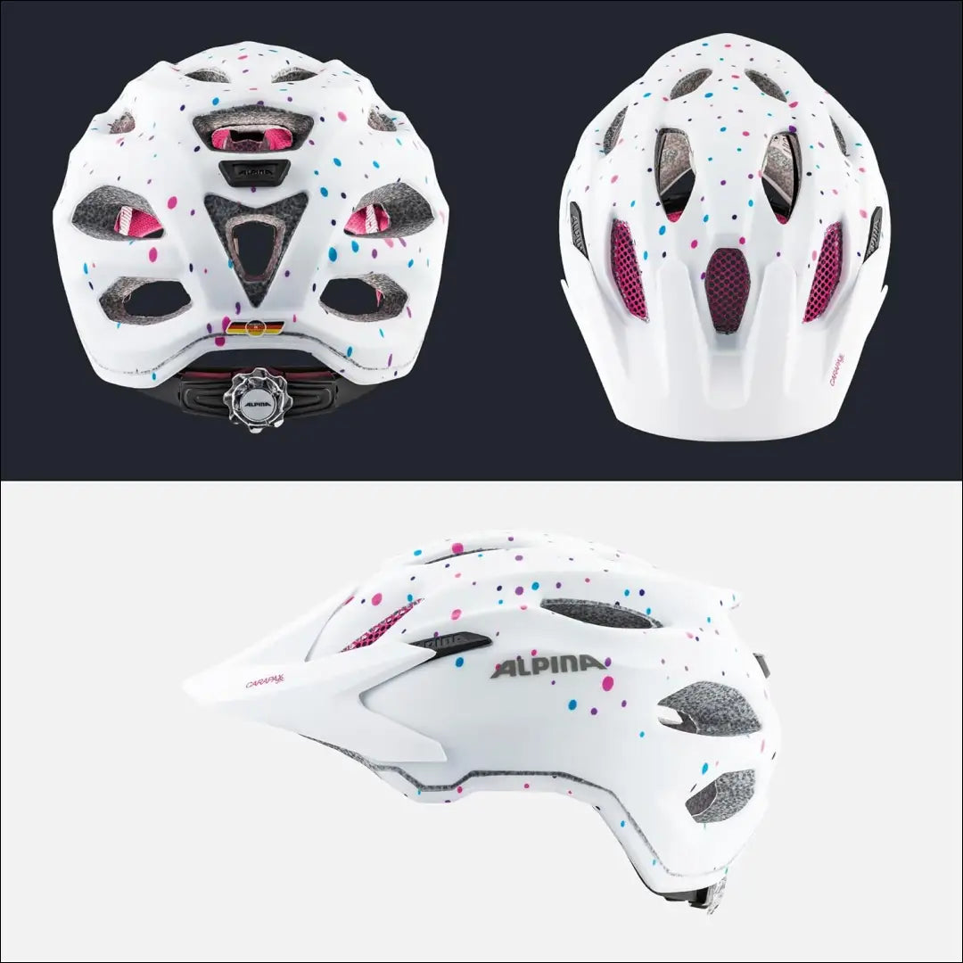 Vaikiškas dviračio šalmas ’Alpina’ SP005 - €34 Save 30% 25-50, __label:Pristatymas 1-2 d.d., color-balta, color-marga,