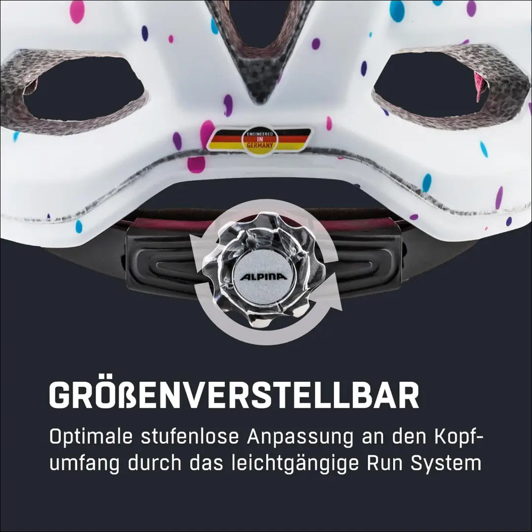 Vaikiškas dviračio šalmas ’Alpina’ SP005 - €34 Save 30% 25-50, __label:Pristatymas 1-2 d.d., color-balta, color-marga,