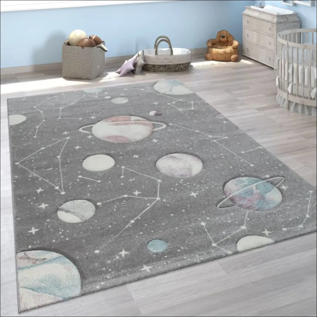 Vaikiškas kilimas RU1693 - €84 Save 15% 50-100, __label:Pristatymas 1-2 d.d., color-pilka, Dydis-80-x-150-cm, kilimai