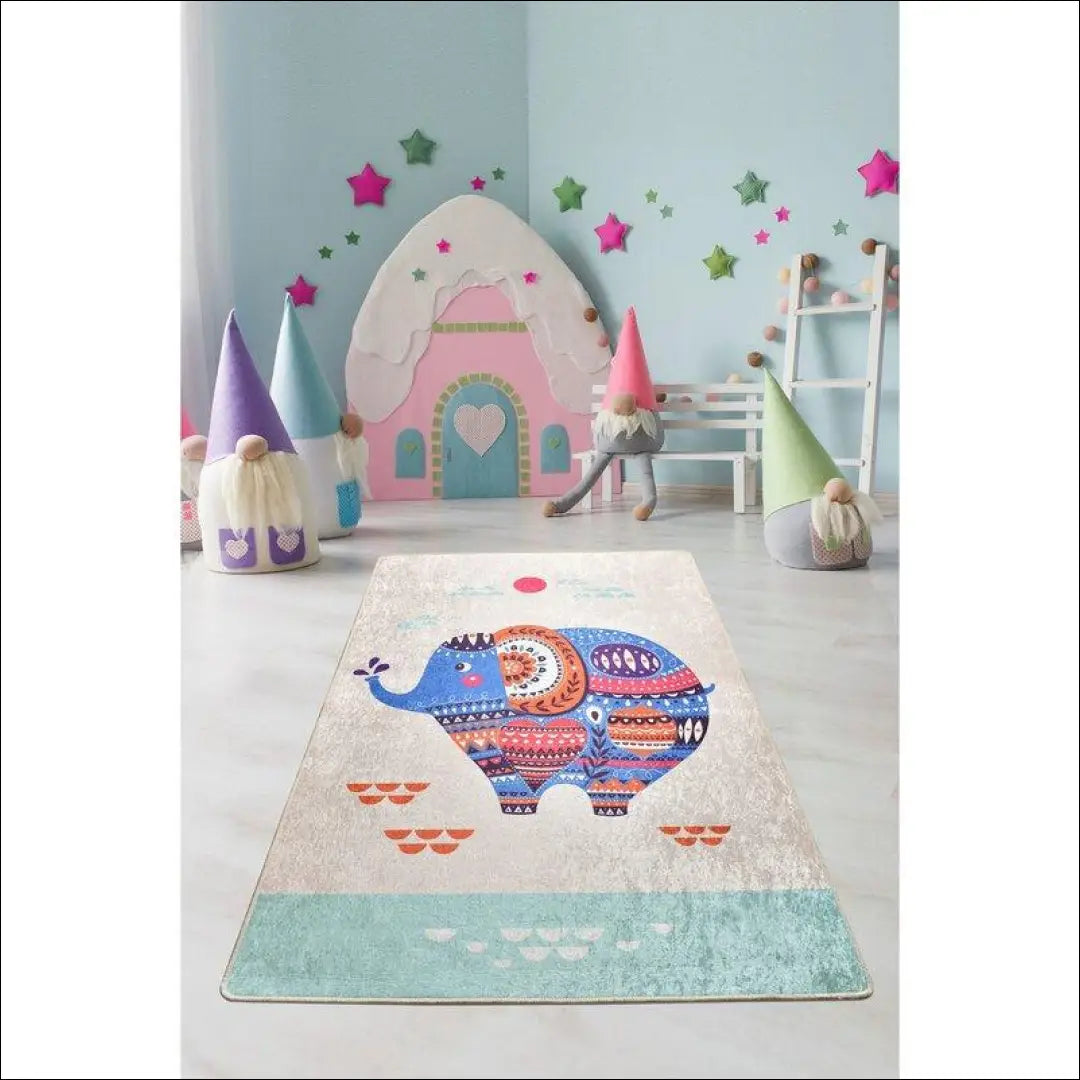 Vaikiškas Kilimas RU508 - €46 Save 55% 25-50, __label:Pristatymas 1-2 d.d., color-melyna, color-oranzine, color-pilka