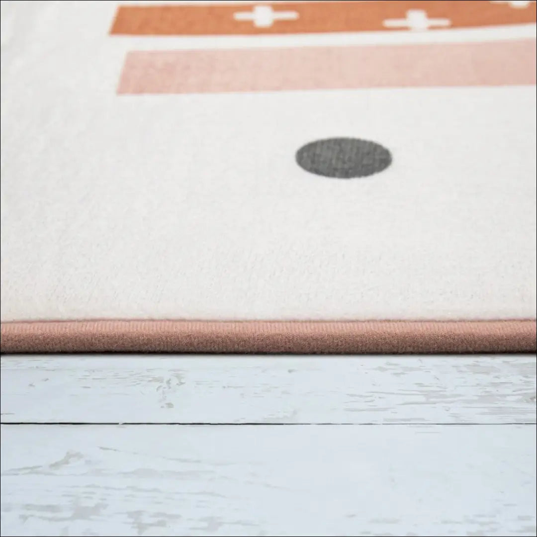 Vaikiškas Kilimas RU788 - €116 Save 15% 100-200, __label:Pristatymas 1-2 d.d., apvalus, color-kremas, color-marga 150