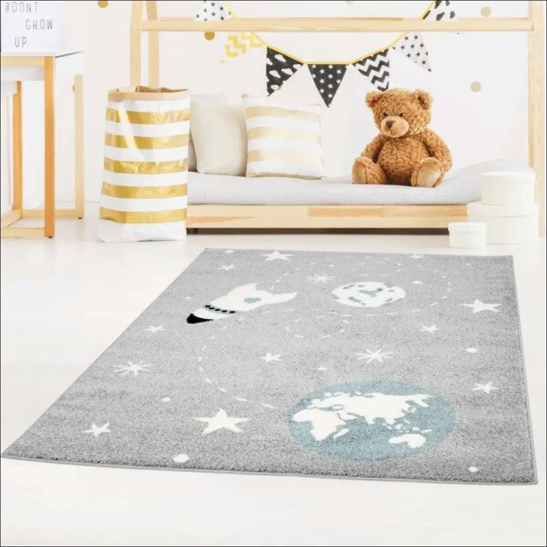 Vaikiškas kilimas RU954 - €43 Save 50% 25-50, __label:Pristatymas 1-2 d.d., color-pilka, kilimai,