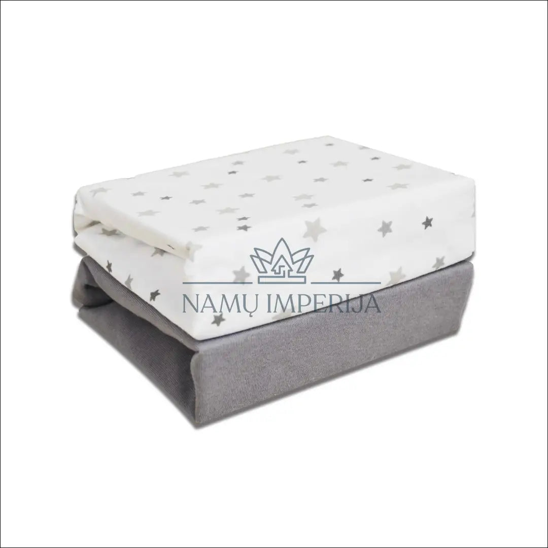 Vaikiškų paklodžių komplektas (2vnt) DI8596 - €7 Save 50% __label:Pristatymas 1-2 d.d., color-balta, color-pilka,