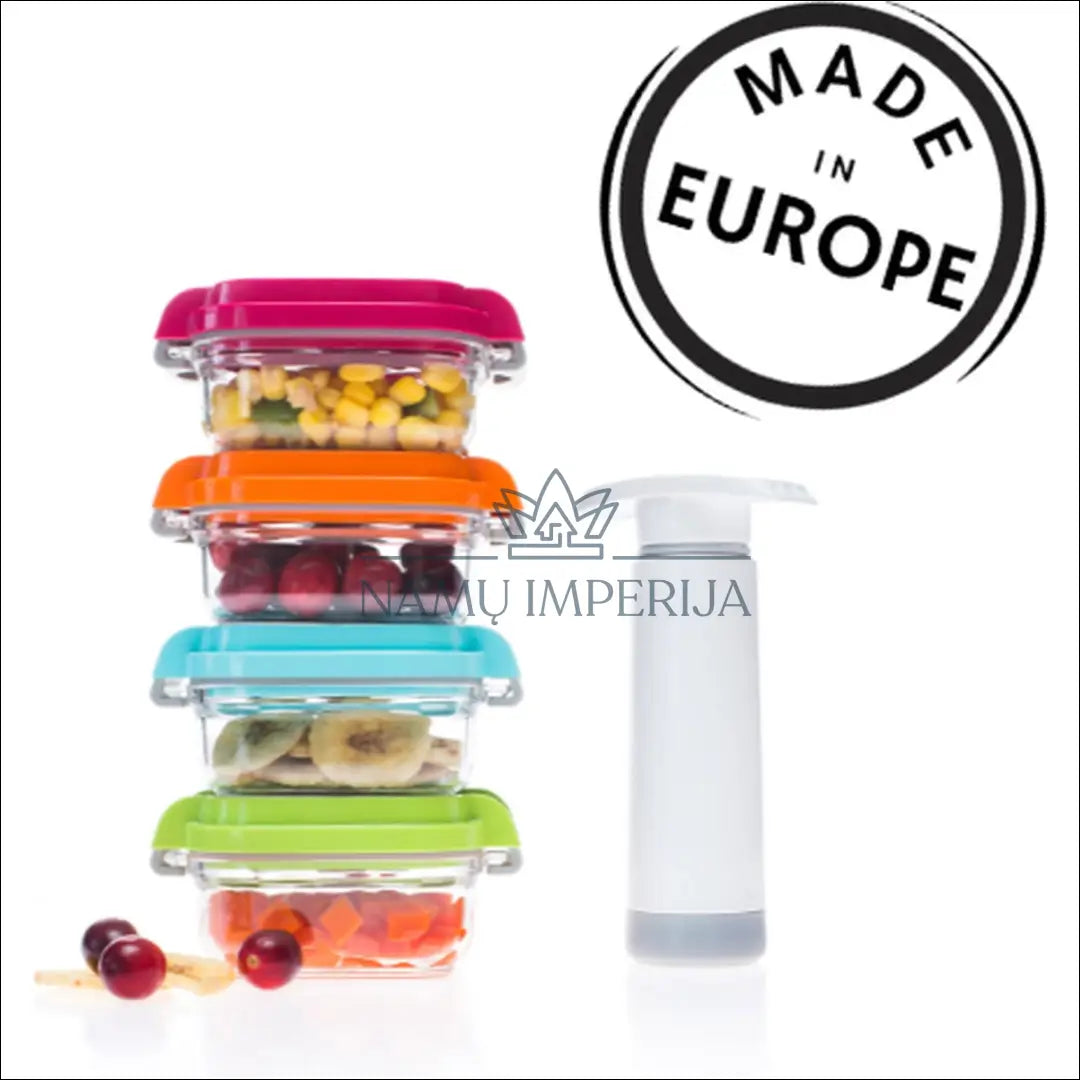 Vakuminių indų su vakuuminiu siurbliu komplektas 4vnt DA0054 - €19 Save 50% __label:Pristatymas 1-2 d.d., under-25,