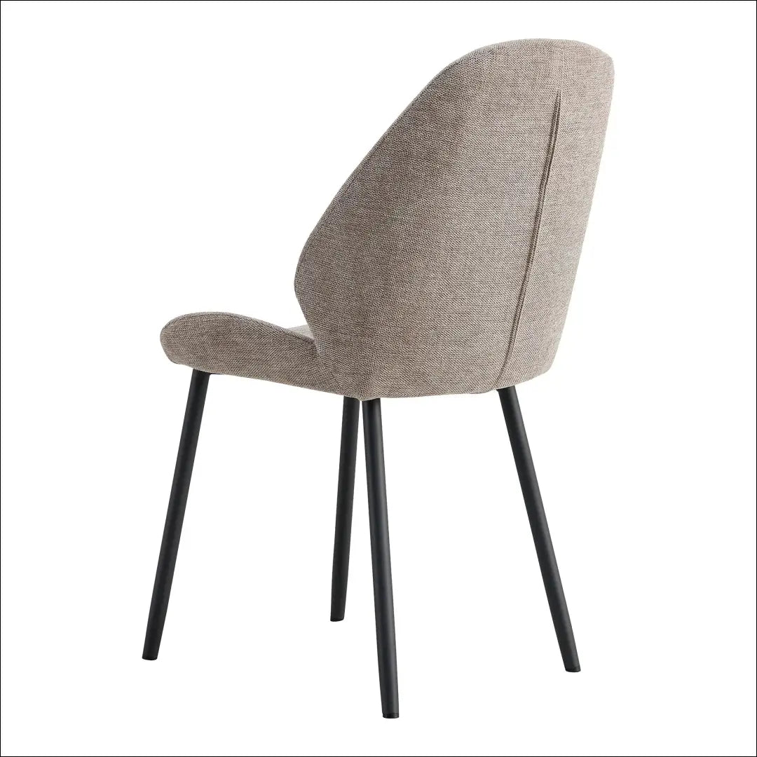 Valgomojo kėdė akmens masės juodos kojos RD007 - €123 Save 15% 100-200, __label:Pristatymas 5-14 d.d., Akmens spalvos,