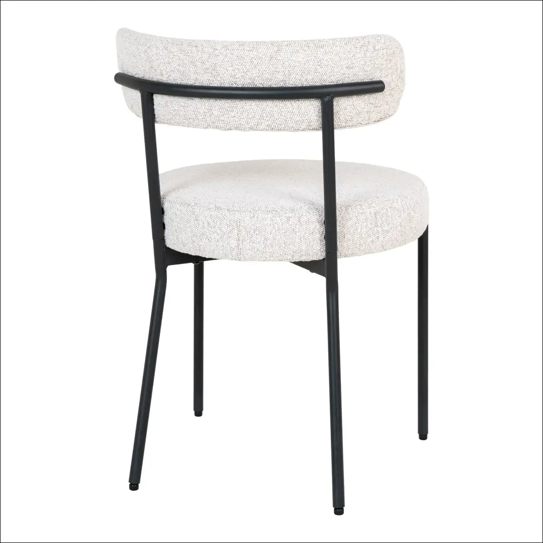 Valgomojo kėdė buklė balta juodos kojos RD031 - €87 Save 15% 50-100, __label:Pristatymas 5-14 d.d., Balta, Dining