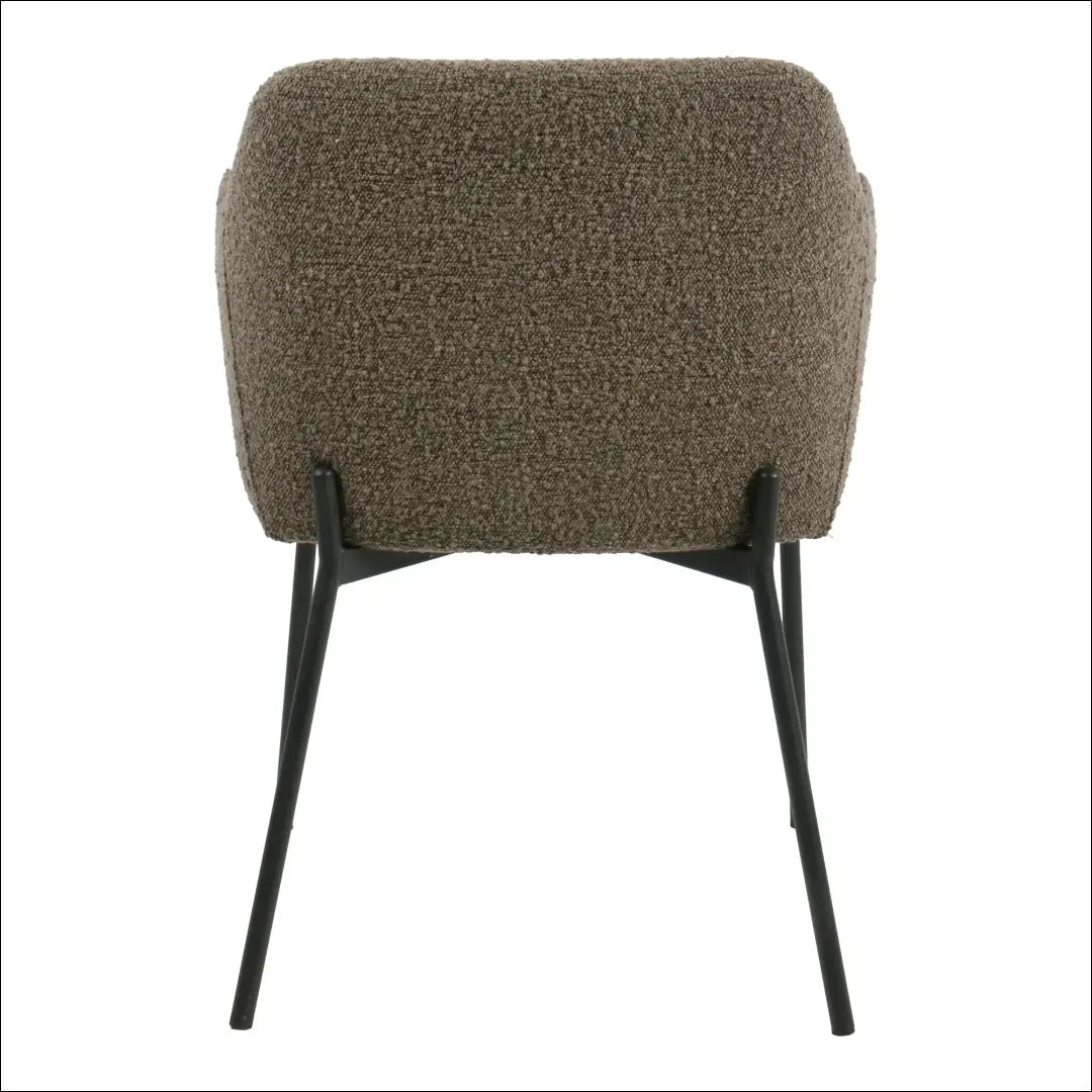 Valgomojo kėdė buklė ruda juodos kojelės RD033 - €140 Save 15% 100-200, __label:Pristatymas 5-14 d.d., Dining chairs,