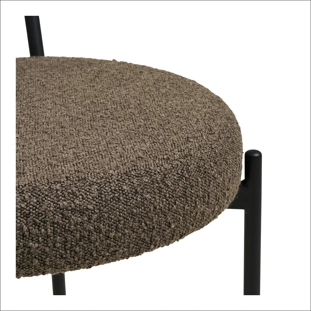 Valgomojo kėdė buklė ruda juodos kojelės RD034 - €87 Save 15% 50-100, __label:Pristatymas 5-14 d.d., Dining chairs,