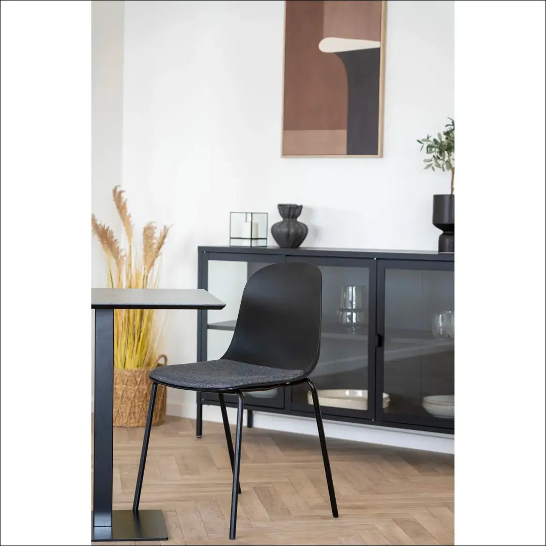 Valgomojo kėdė juoda RD049 - €58 Save 15% 50-100, __label:Pristatymas 5-14 d.d., Dining chairs, Juoda, nordic €50