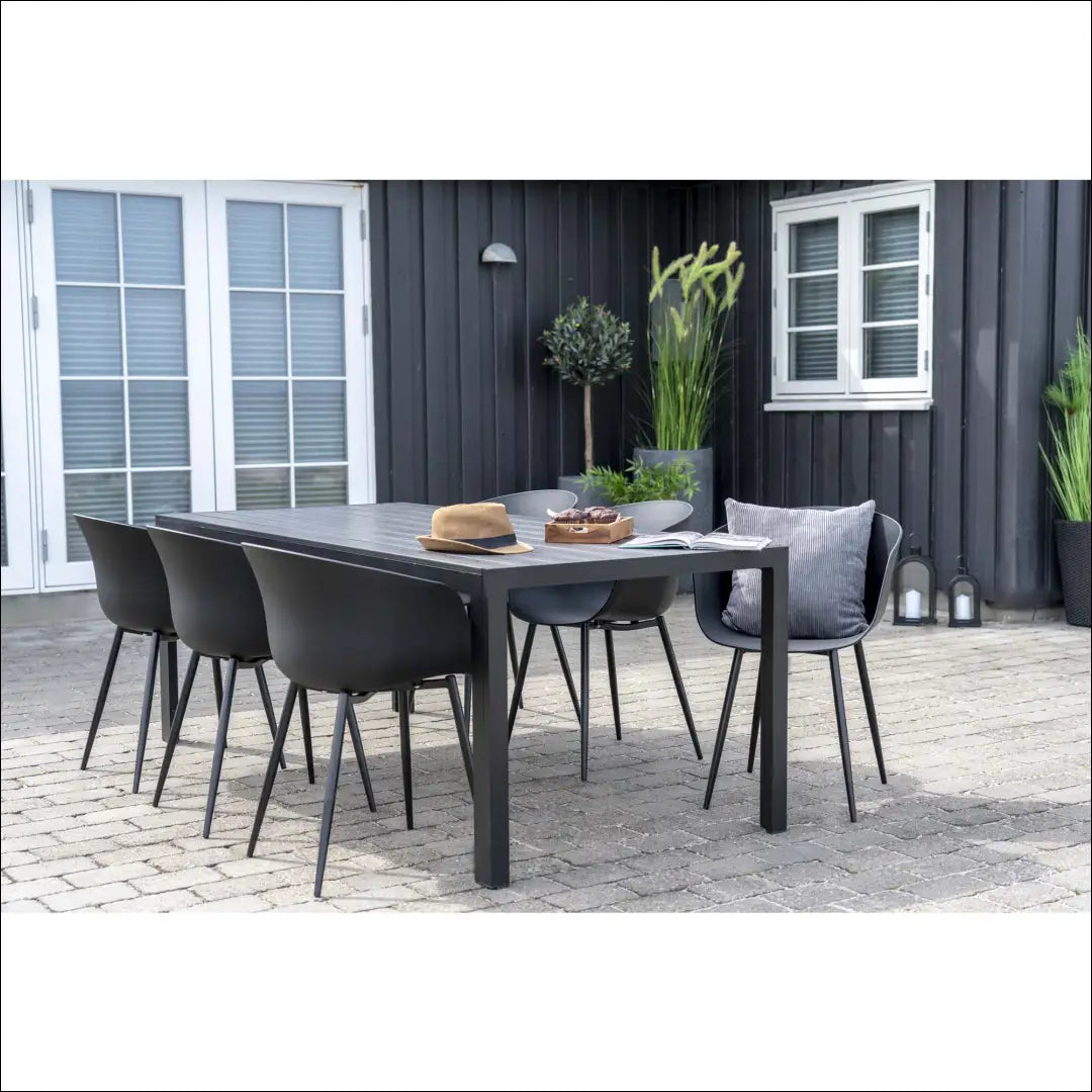 Valgomojo kėdė juoda su juodomis kojelėmis RD1047 - €87 Save 15% 50-100, __label:Pristatymas 5-14 d.d., Dining chairs,