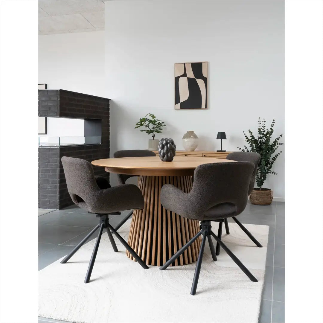 Valgomojo kėdė pasukama buklė grybo formos RD024 - €131 Save 15% 100-200, __label:Pristatymas 5-14 d.d., Dining chairs,