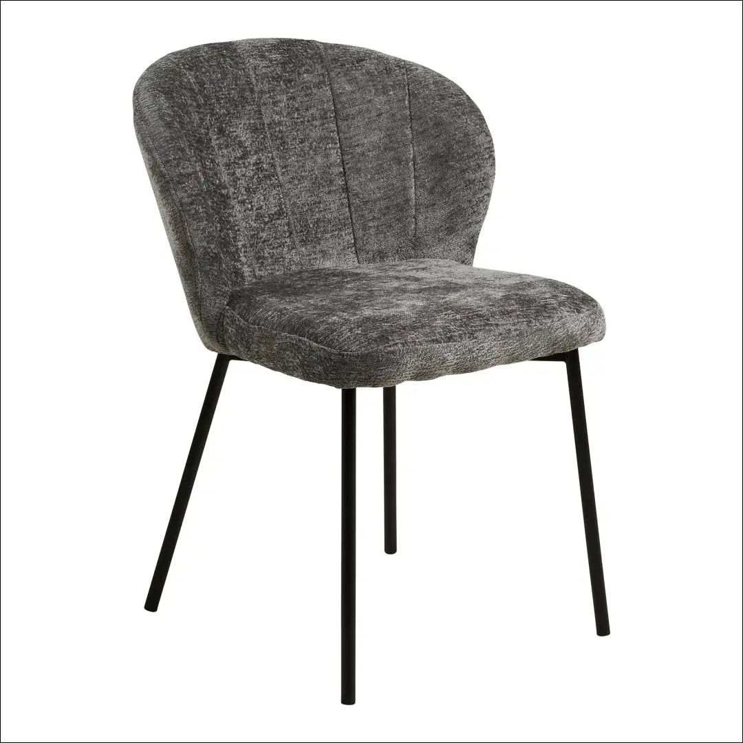 Valgomojo kėdė pilka juodos kojos RD078 - €106 Save 15% 100-200, Dining chairs, nordic, Smėlio, uzsakomi €100 to €200