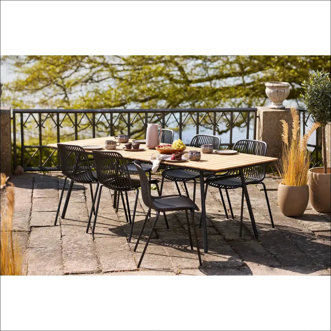 Valgomojo kėdė polipropileno sudedama juoda RD1039 - €65 Save 15% 50-100, __label:Pristatymas 5-14 d.d., Dining chairs,