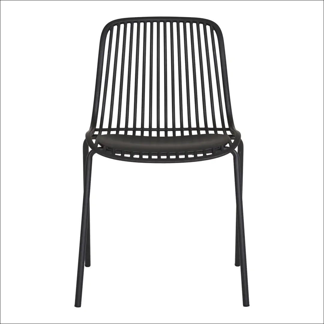 Valgomojo kėdė polipropileno sudedama juoda RD1039 - €65 Save 15% 50-100, Dining chairs, Juoda, nordic, uzsakomi €50