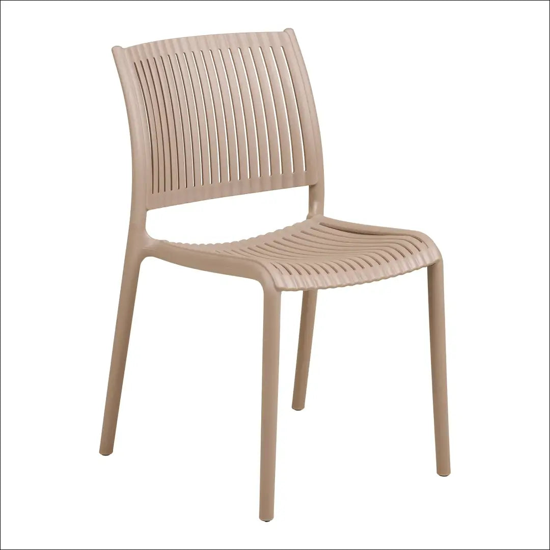 Valgomojo kėdė polipropileno sudedama pilkšvai pilka RD1064 - €46 Save 15% 25-50, Dining chairs, nordic, Pilkai rusva,