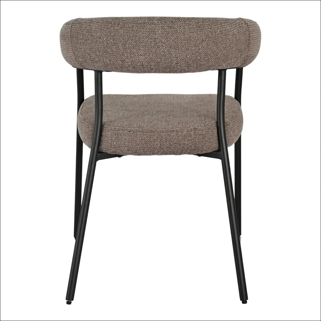 Valgomojo kėdė ruda juodos kojos RD070 - €145 Save 15% 100-200, __label:Pristatymas 5-14 d.d., Dining chairs, nordic,