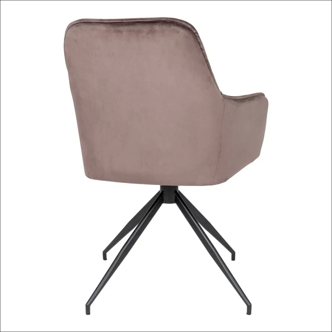 Valgomojo kėdė su pasukama rankena aksomas grybo formos juodos kojelės RD022 - €160 Save 15% 100-200,