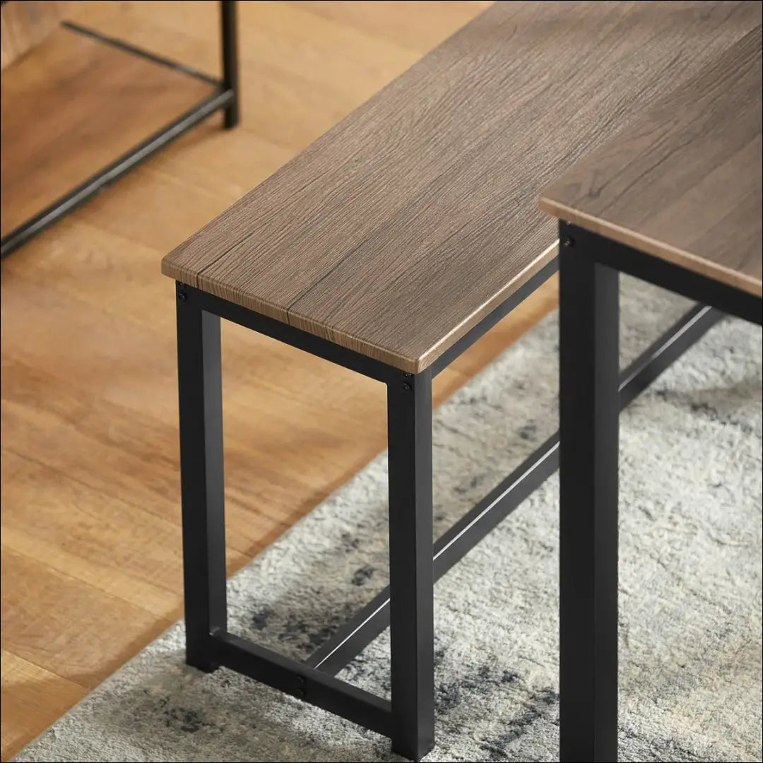 Valgomojo komplektas VI1066 - €106 Save 50% 100-200, __label:Pristatymas 1-2 d.d., color-juoda, color-ruda,