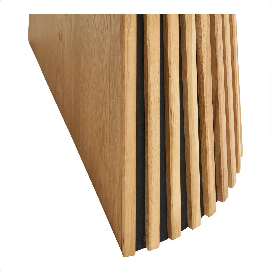 Valgomojo stalas ąžuolo fanera natūralus su dviem prailginimo plokštelėmis 120x200-250-300x75 cm RD422 - €1,198 Save