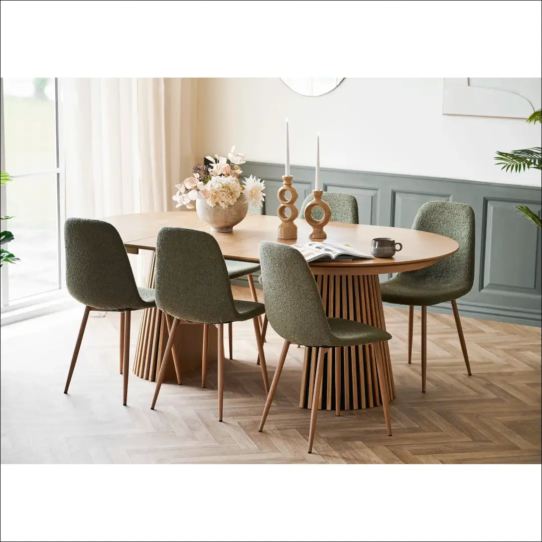 Valgomojo stalas ir 6 valgomojo kėdės. RD1173 - €1,331 Save 15% Dining sets, nordic, under-25, uzsakomi, uzsakomi kompl
