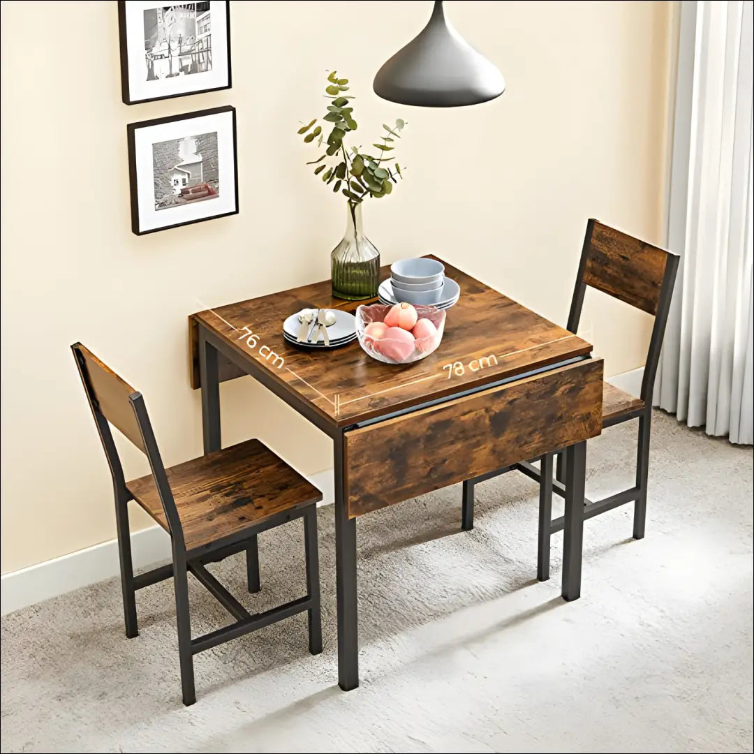 Valgomojo stalas SM438 - €156 Save 40% 100-200, __label:Pristatymas 5-14 d.d., notouch30, song, spalva-ruda 120x78x75cm
