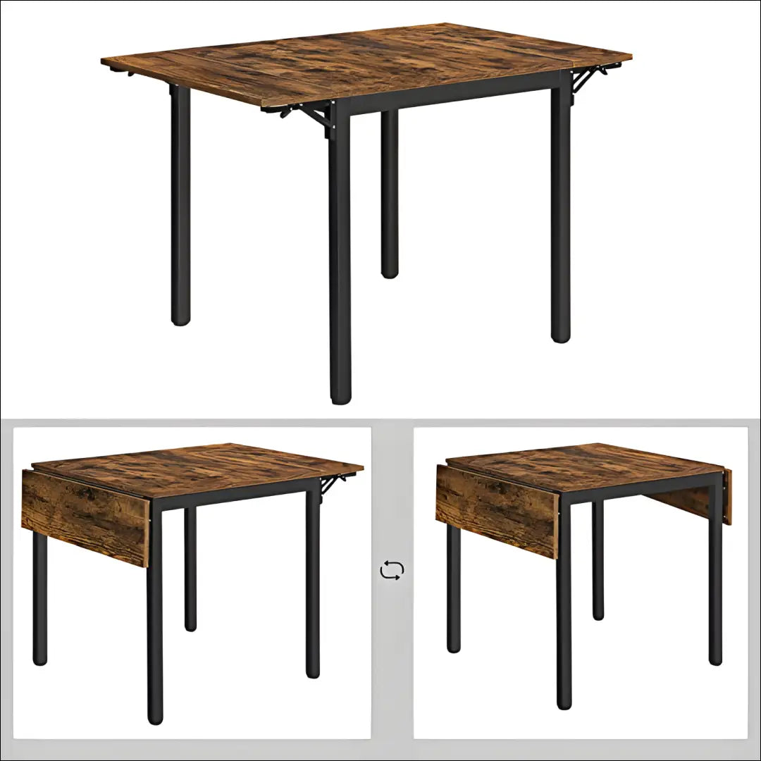 Valgomojo stalas SM438 - €156 Save 40% 100-200, __label:Pristatymas 5-14 d.d., notouch30, song, spalva-ruda 120x78x75cm