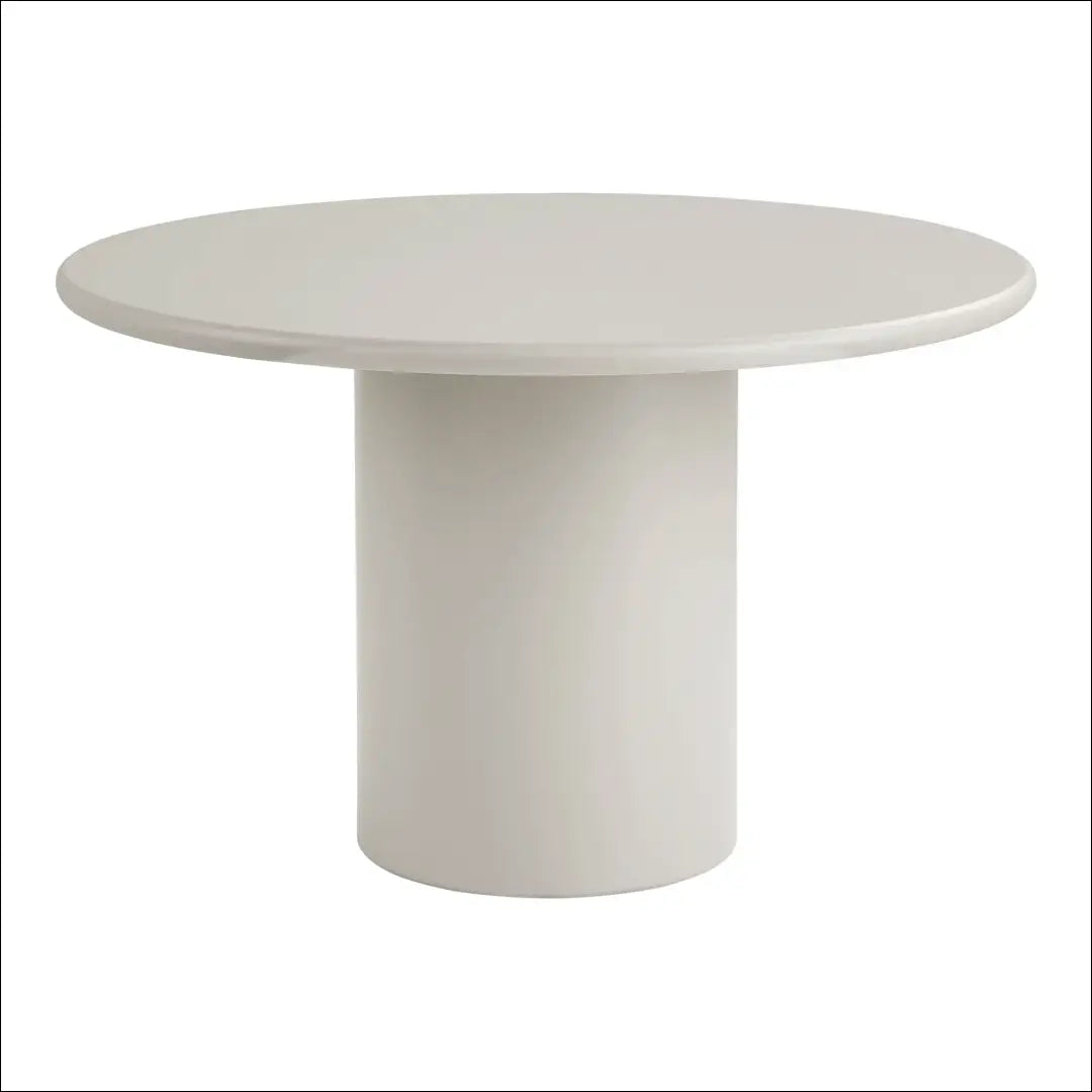 Valgomojo stalas smėlio spalvos ø120x75 cm RD442 - €617 Save 15% __label:Pristatymas 5-14 d.d., Dining tables, nordic,