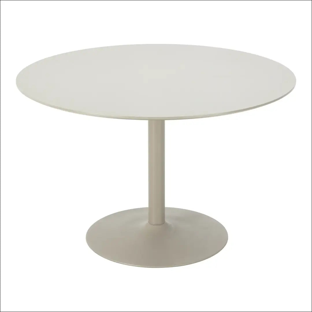 Valgomojo stalas smėlio spalvos ø120x75 cm RD449 - €390 Save 15% __label:Pristatymas 5-14 d.d., Dining tables, nordic,