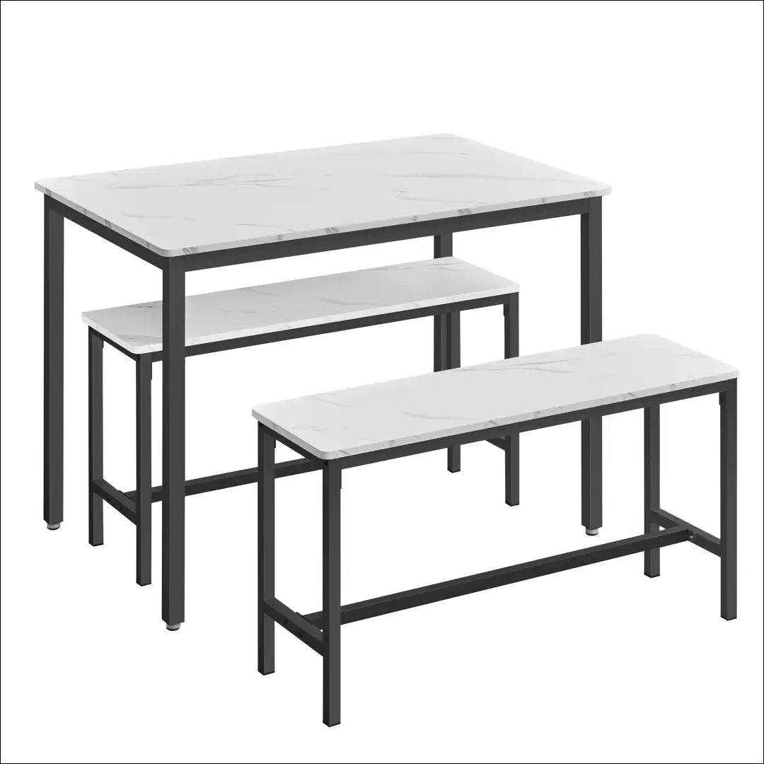 Valgomojo stalas su suolais (2vnt) komplektas SM433 - €118 Save 40% 100-200, __label:Pristatymas 5-14 d.d., notouch30,