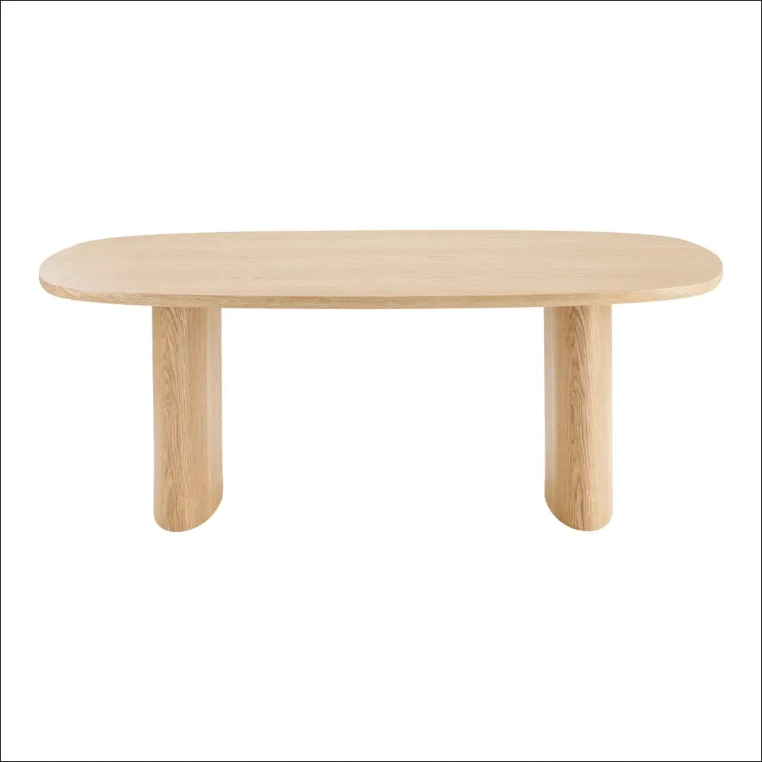 Valgomojo stalas uosio mediena 110x210x75 cm RD443 - €859 Save 15% __label:Pristatymas 5-14 d.d., Dining tables,