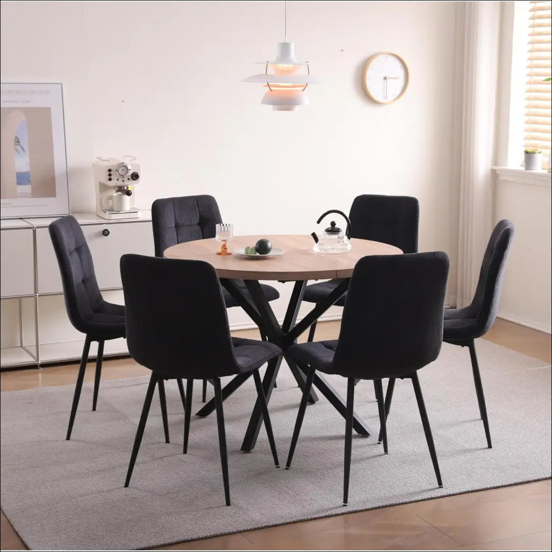 Valgomojo stalas VI1065 - €135 Save 50% 100-200, __label:Pristatymas 1-2 d.d., color-ruda, material-mediena, Push