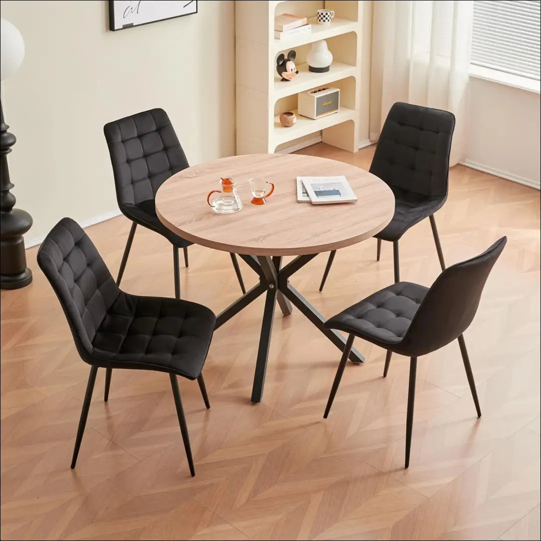 Valgomojo stalas VI1065 - €135 Save 50% 100-200, __label:Pristatymas 1-2 d.d., color-ruda, material-mediena, Push